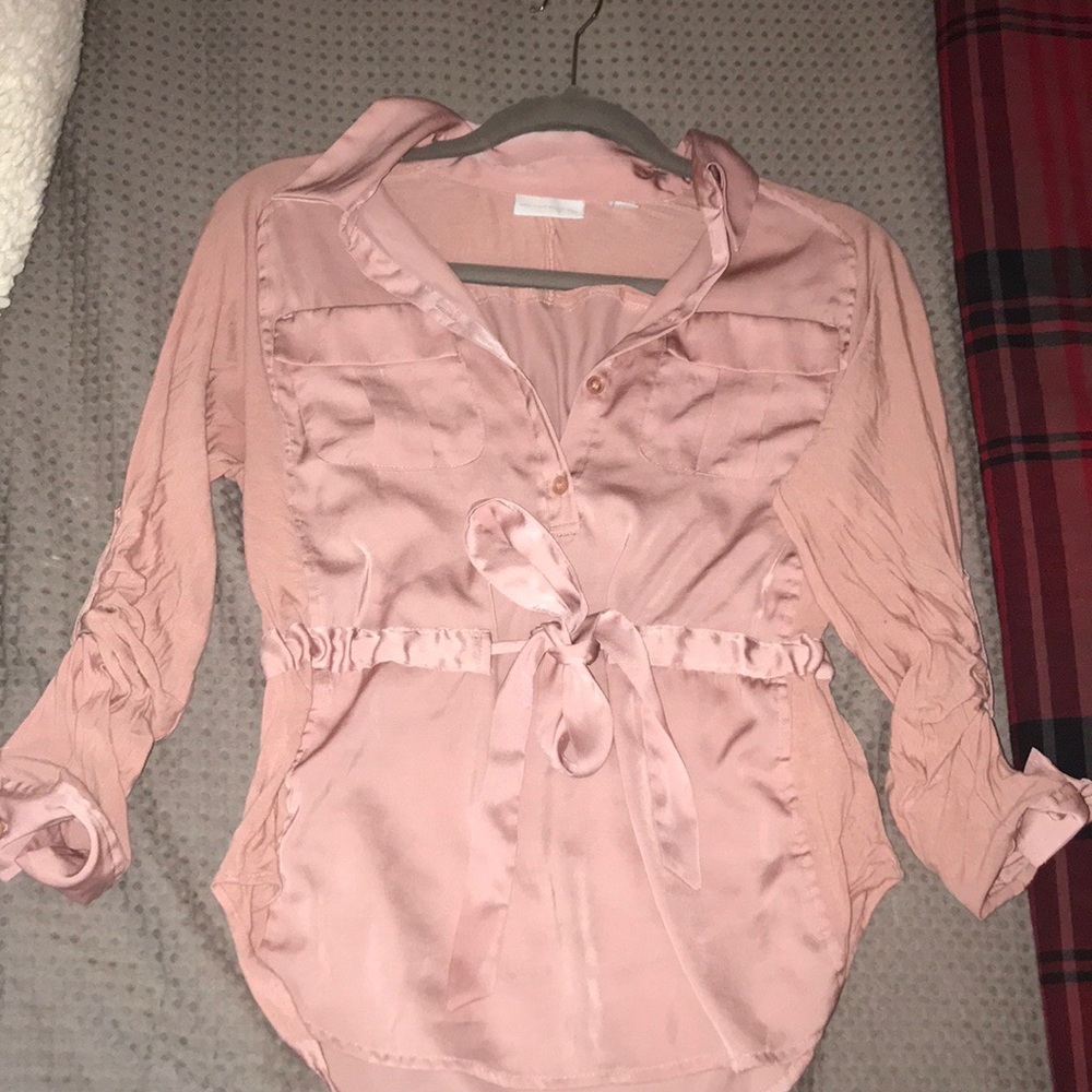 Pale Pink Blouse